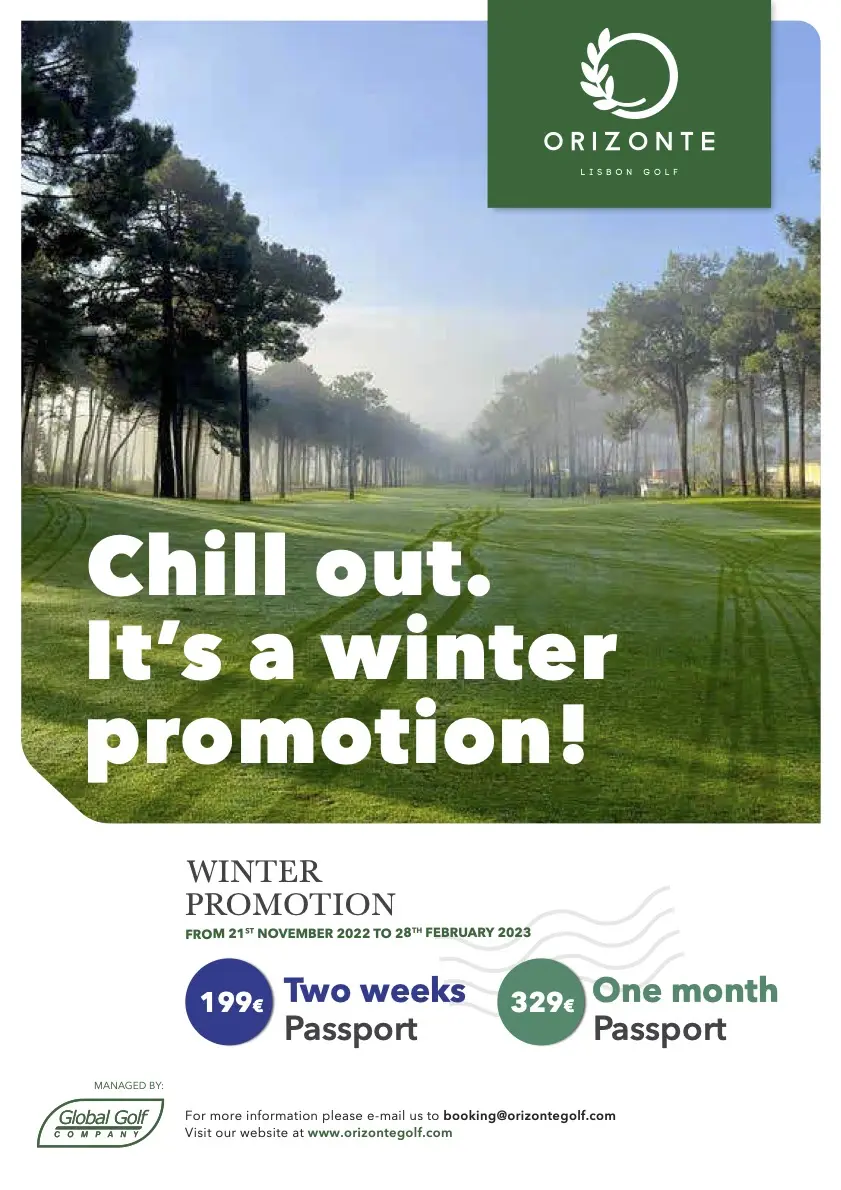 Winter Promotion - Orizonte Lisbon Golf